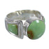 Sterling Silver Southwest Turquoise Ring Size 7-1/4 RX81044